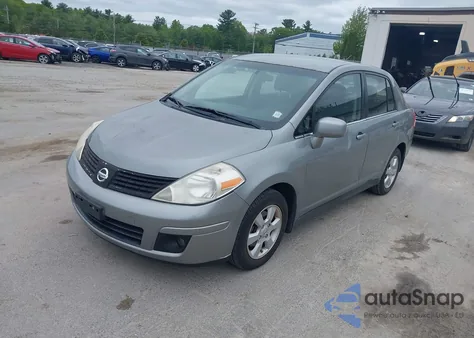 2008 Nissan Versa 1.8Sl из США, поврежденный, VIN 3N1BC11E68L363355